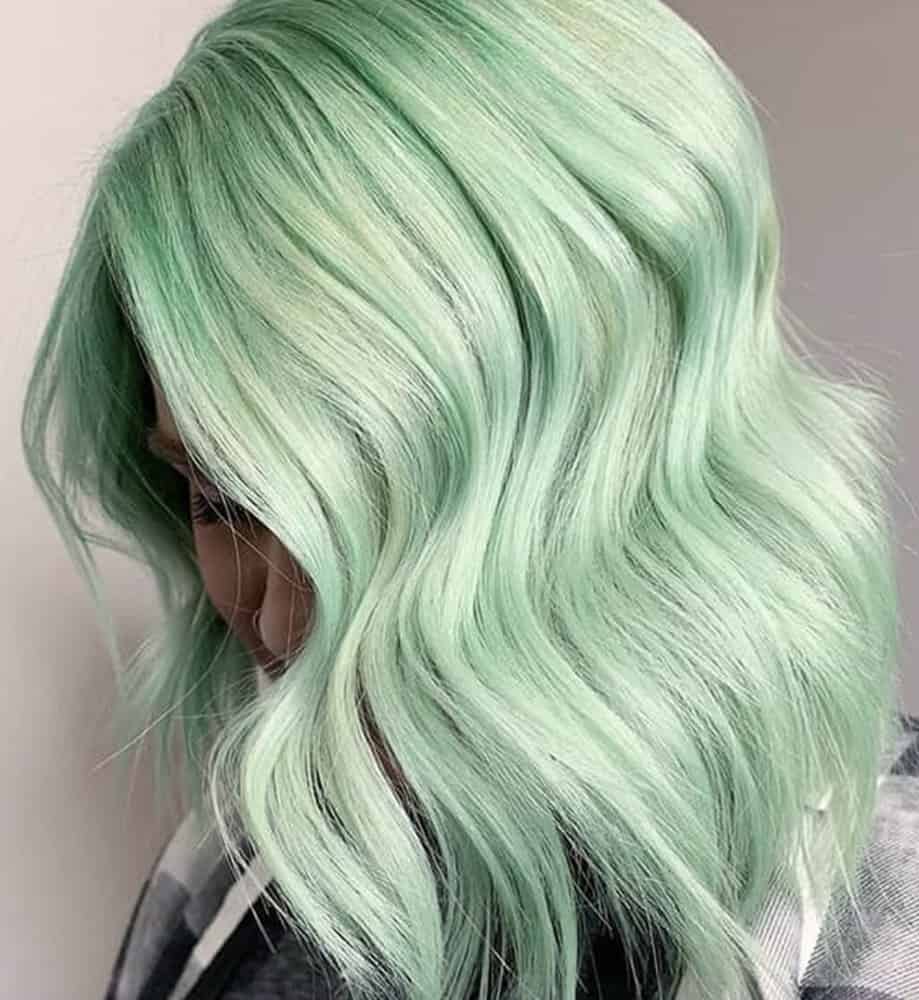 Green Hair Color 24 Trendiest Color Options You Should Try 