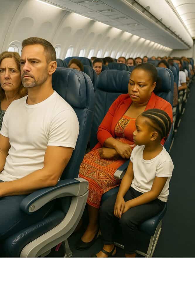 She let her child hit me in the back — what I did froze her in place