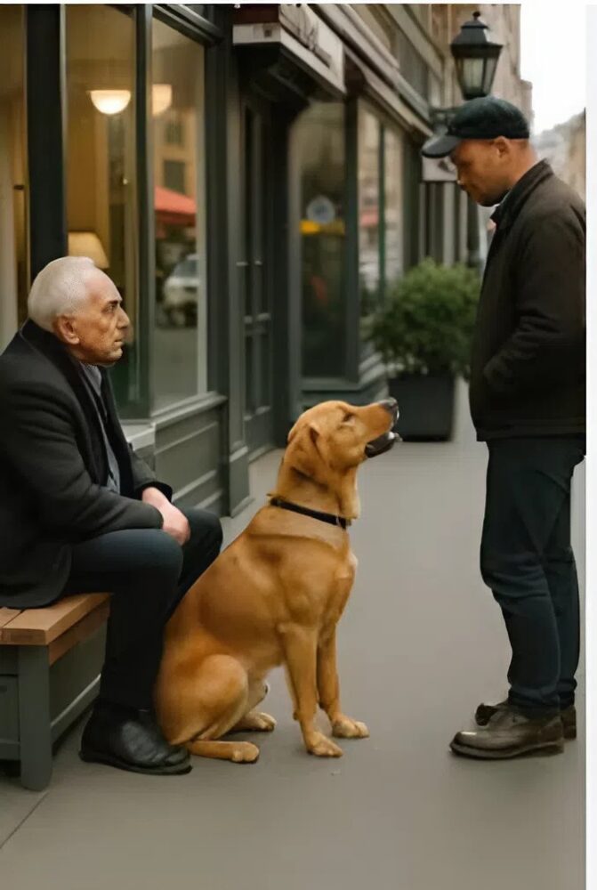 My dog never barked at strangers, but when he saw this man, he attacked him: I was shocked when I discovered the reason