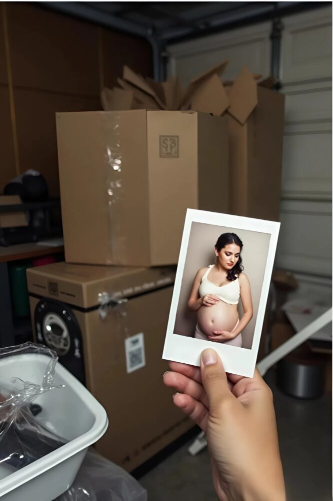 A mysterious photo found in our garage: a forgotten family story