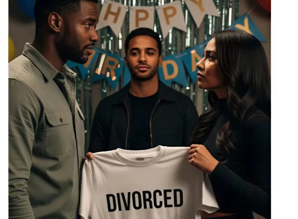 She publicly humiliated me at her birthday, giving me a ‘DIVORCED’ T-shirt, and I left