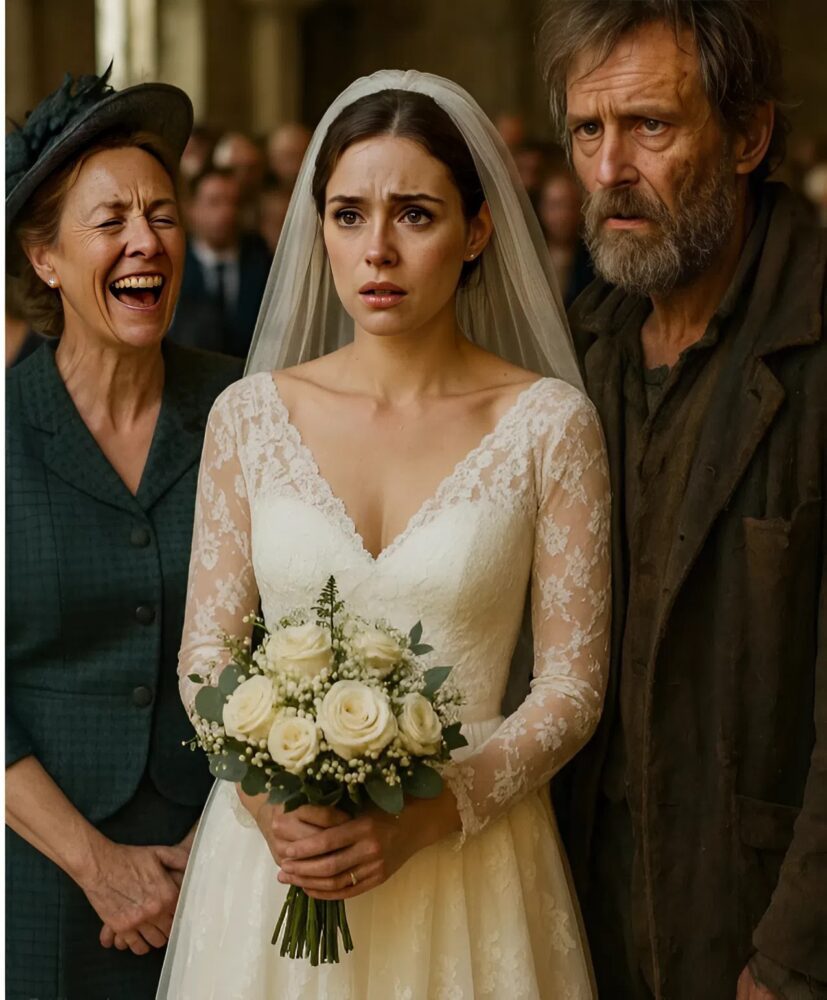 My stepmother forced me to marry a homeless man to humiliate me — but at the altar, he revealed a truth that changed my life