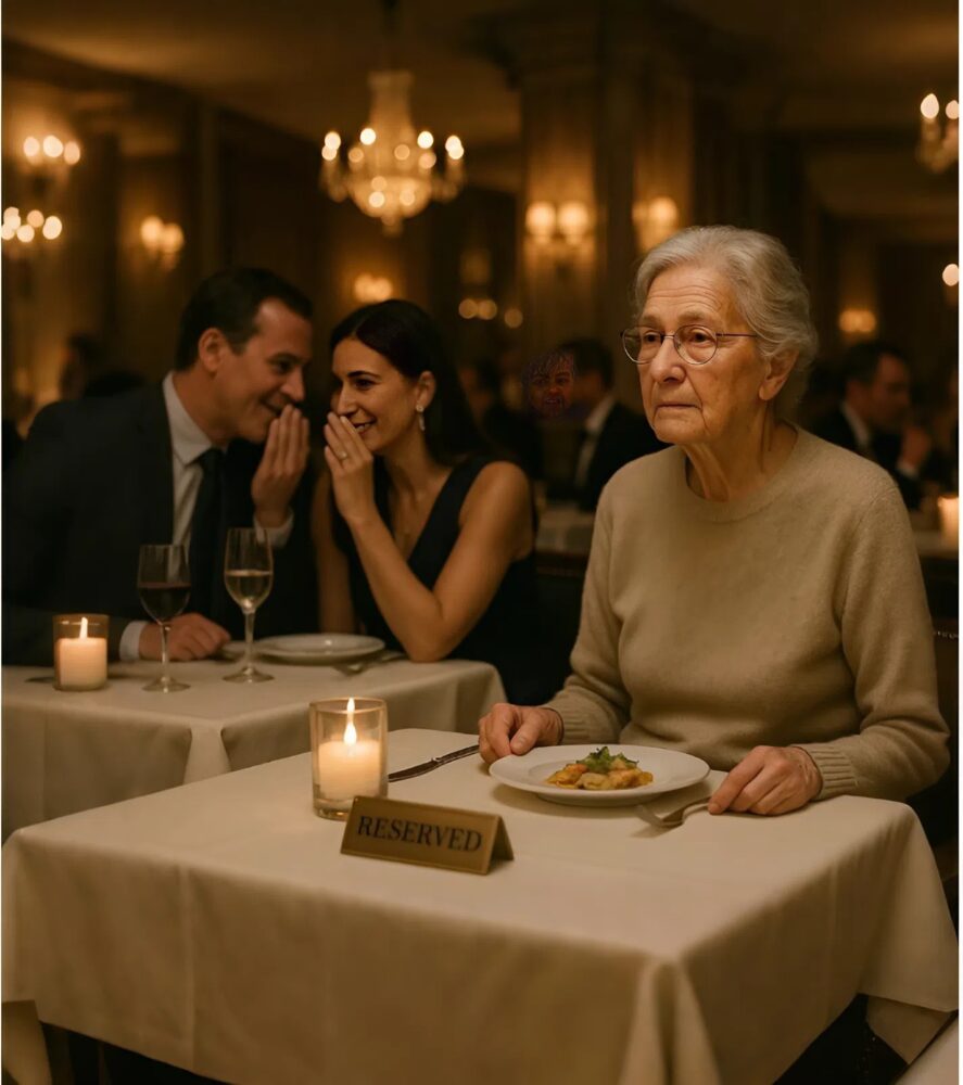 An unexpected encounter in a fancy restaurant: when appearance hides a heart-wrenching story