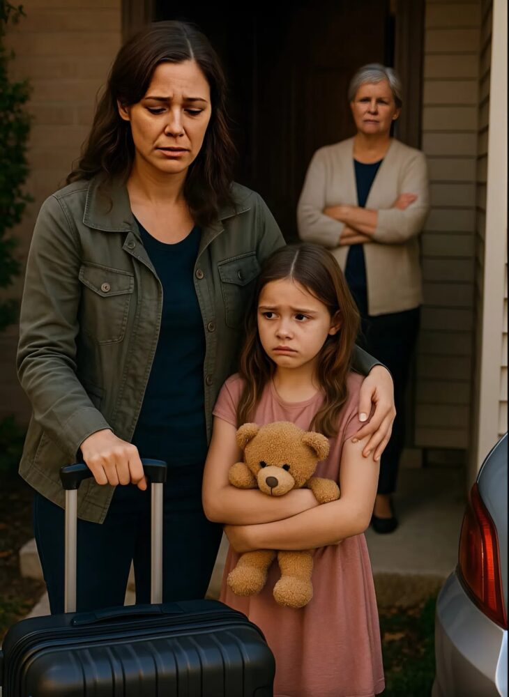 After my husband’s death, my mother-in-law kicked me and my daughter out of the house