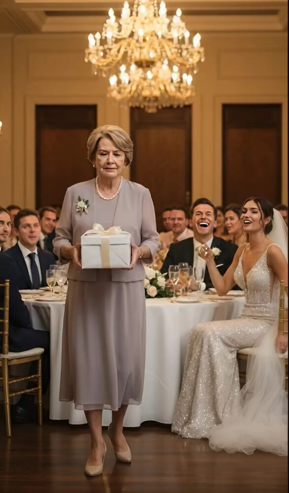 “Can you stand against the bathroom wall so you don’t ruin the wedding photos with your age?”