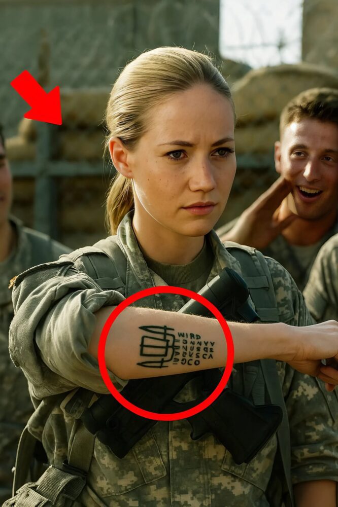 They laughed at the tattoo — then they stayed frozen when a special forces commander made a gesture