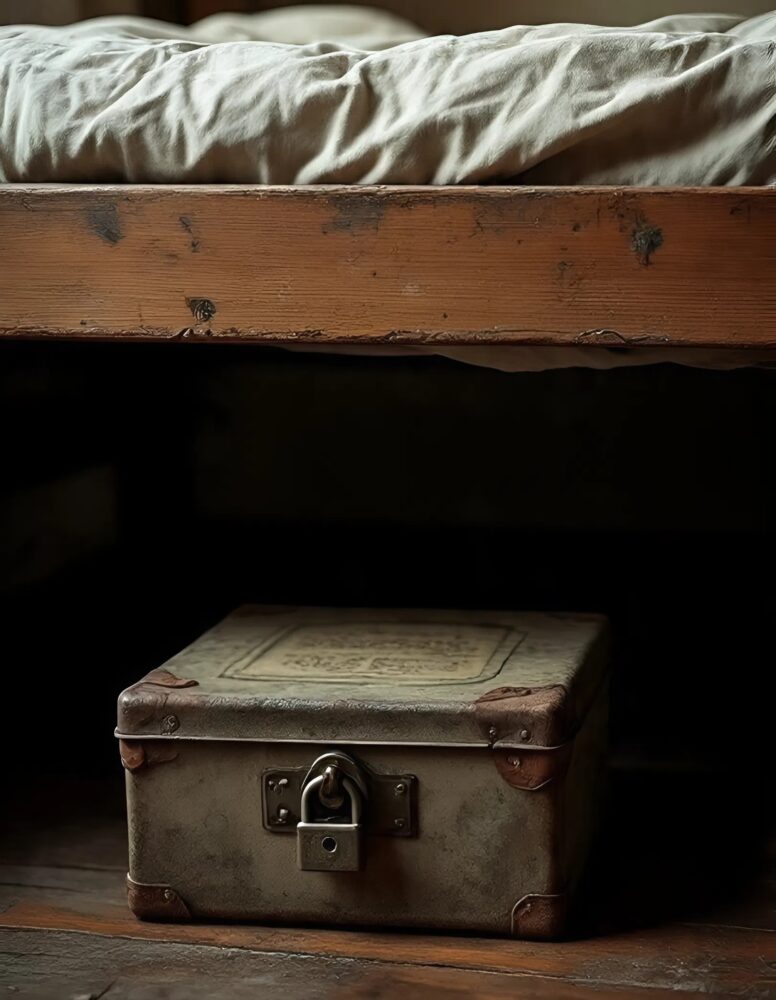 A mysterious message from my daughter: "Mom, if you're reading this, look under my bed. You'll understand everything"