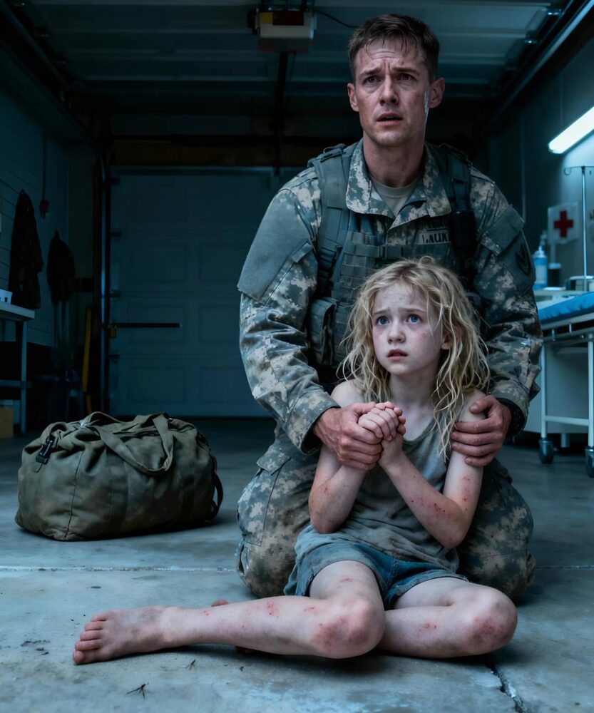 "When I returned from my mission, I found my daughter locked in the garage. 'Dad… Mom's boyfriend said this is where I should be