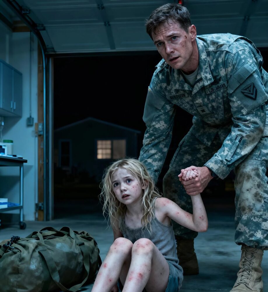 "When I returned from my mission, I found my daughter locked in the garage. 'Dad… Mom's boyfriend said this is where I should be