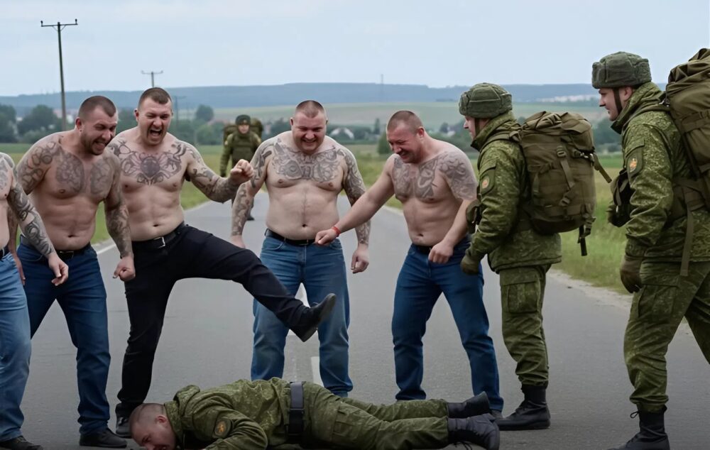 The bandits attacked a soldier in the middle of the street, but what happened next surprised everyone…