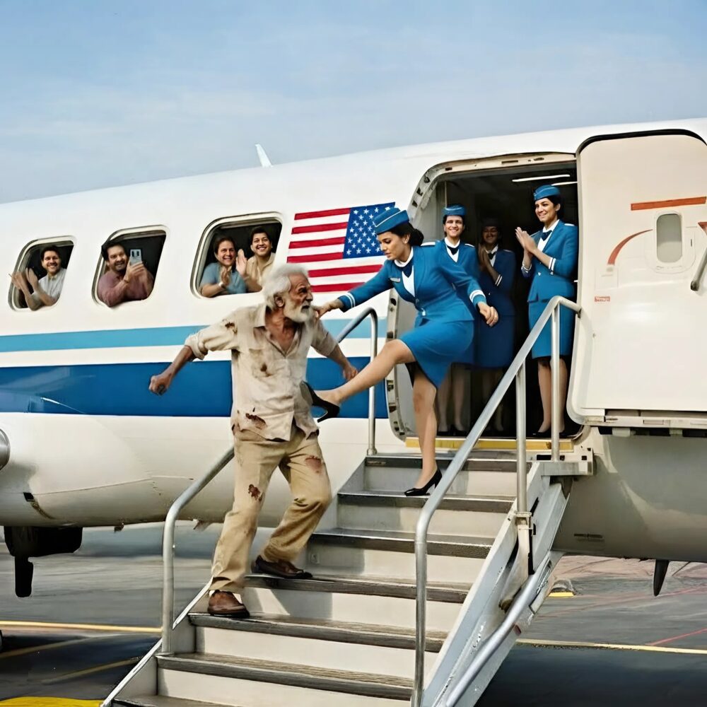 Old man denied boarding — the next second, everyone trembled…