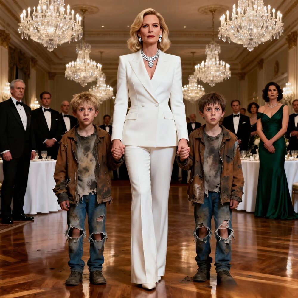 "Can we… have your leftovers?" asked the two poor boys to the real estate mogul