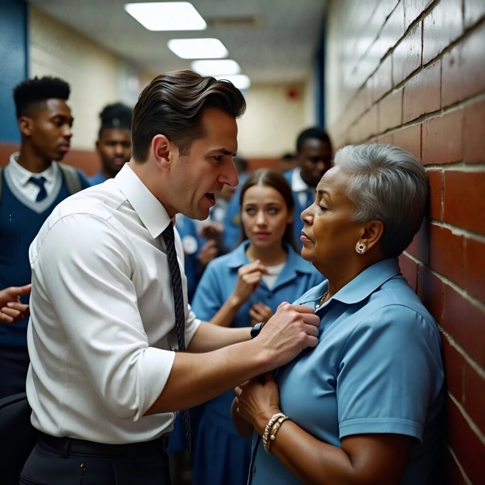 A teacher insults a black janitor — little did he know that his past was about to catch up with him...