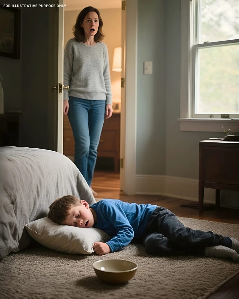 I discovered Lucas, my sister-in-law's son, locked in the room, and the reason shocked me terribly
