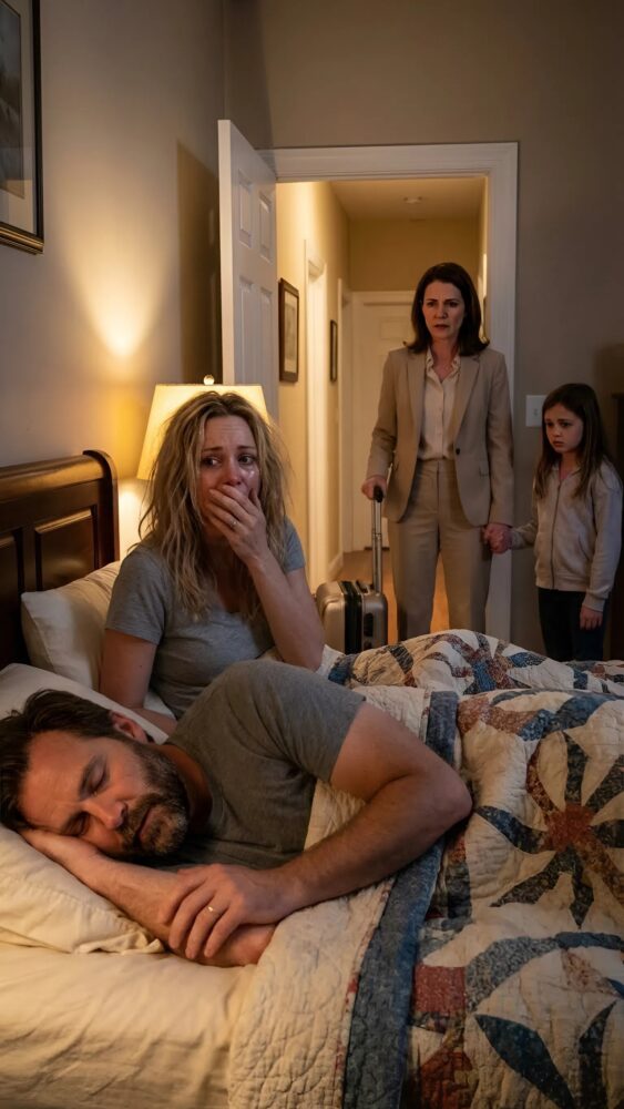 For our tenth wedding anniversary, I wanted to surprise him, but when I got home, I found my husband with another woman. And who she was shocked me even more.