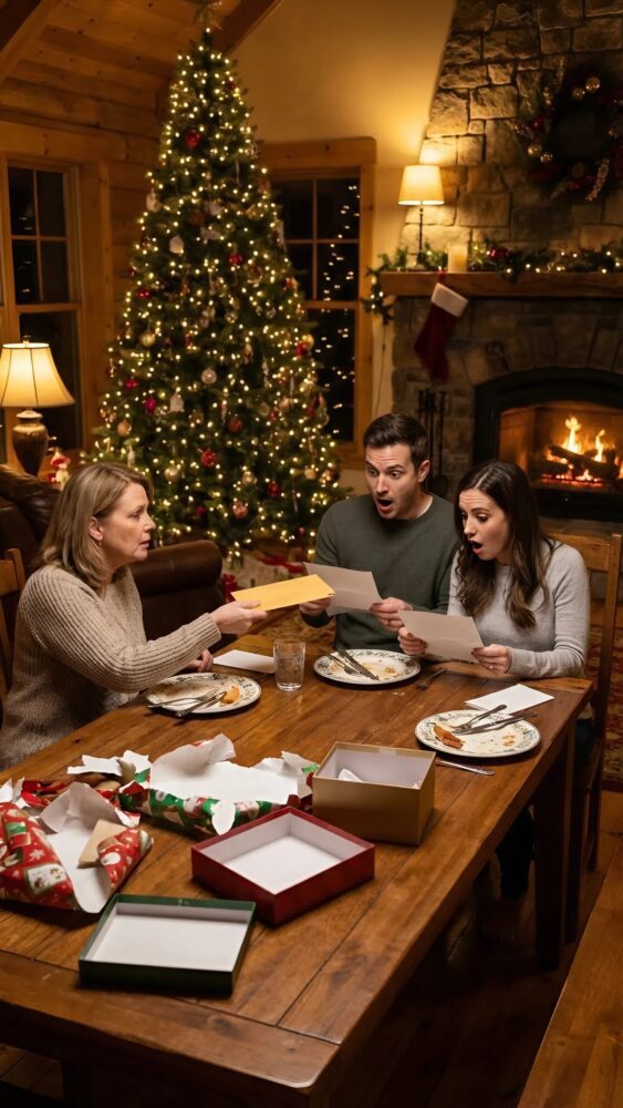 In response to my precious Christmas gifts, my son simply said: "You don't have a gift"