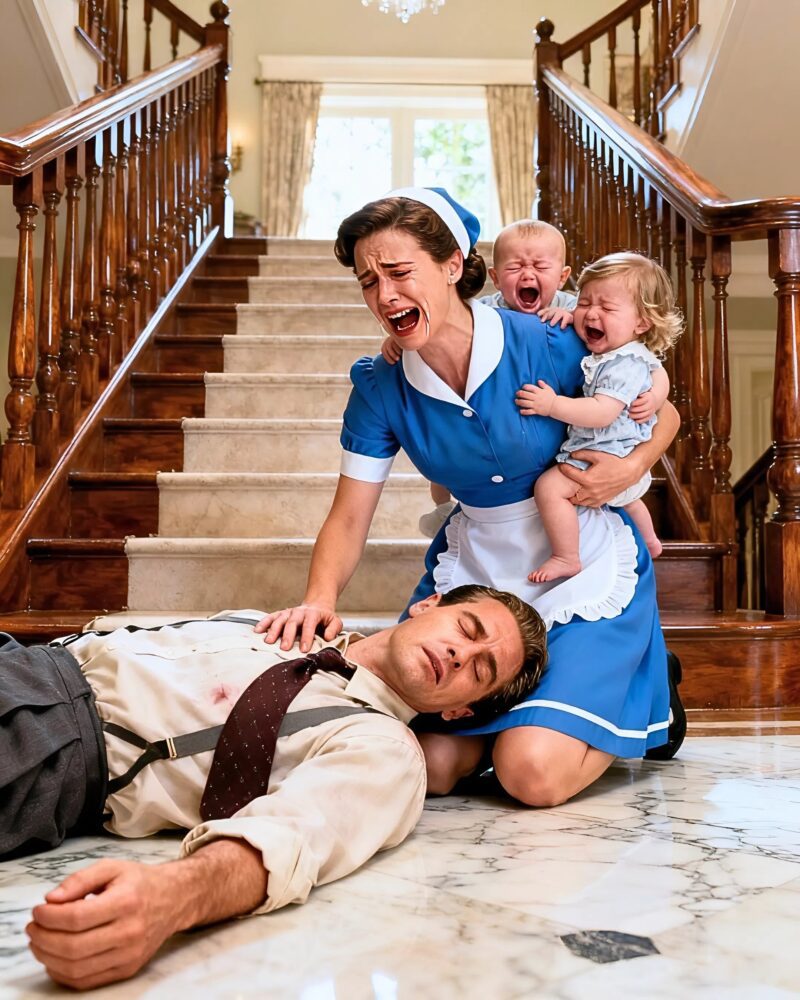 The young billionaire, after falling down the stairs, lost consciousness, but once he came to, he decided to pretend to still be unconscious in order to test the reactions of others