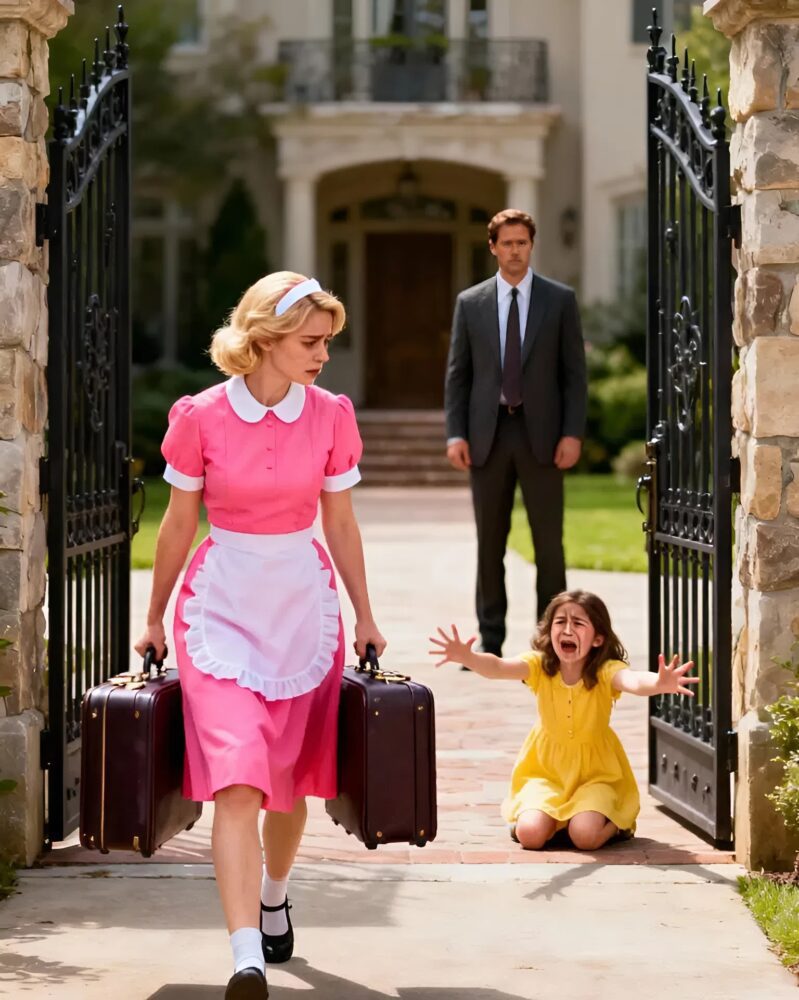 The billionaire fired the nanny without giving the slightest explanation, and everything changed at the very moment his little girl spoke