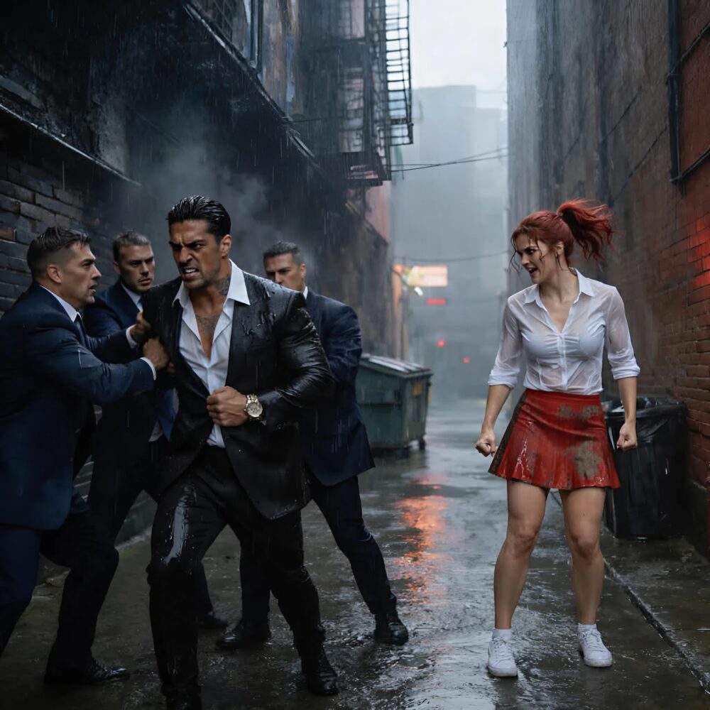 There were five of them who wanted to take down the godfather — until the moment a simple delivery girl changed fate…