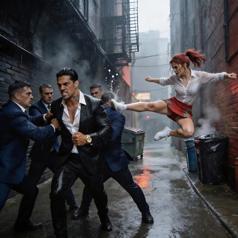 There were five of them who wanted to take down the godfather — until the moment a simple delivery girl changed fate…