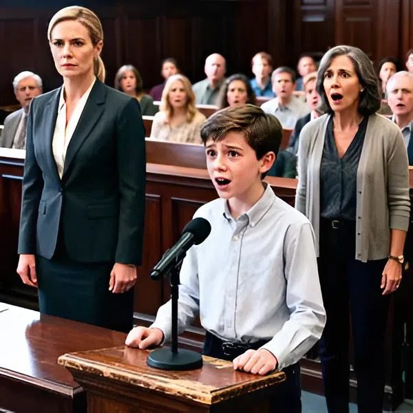 My adopted son had never spoken a single word — until the day the judge asked him a question