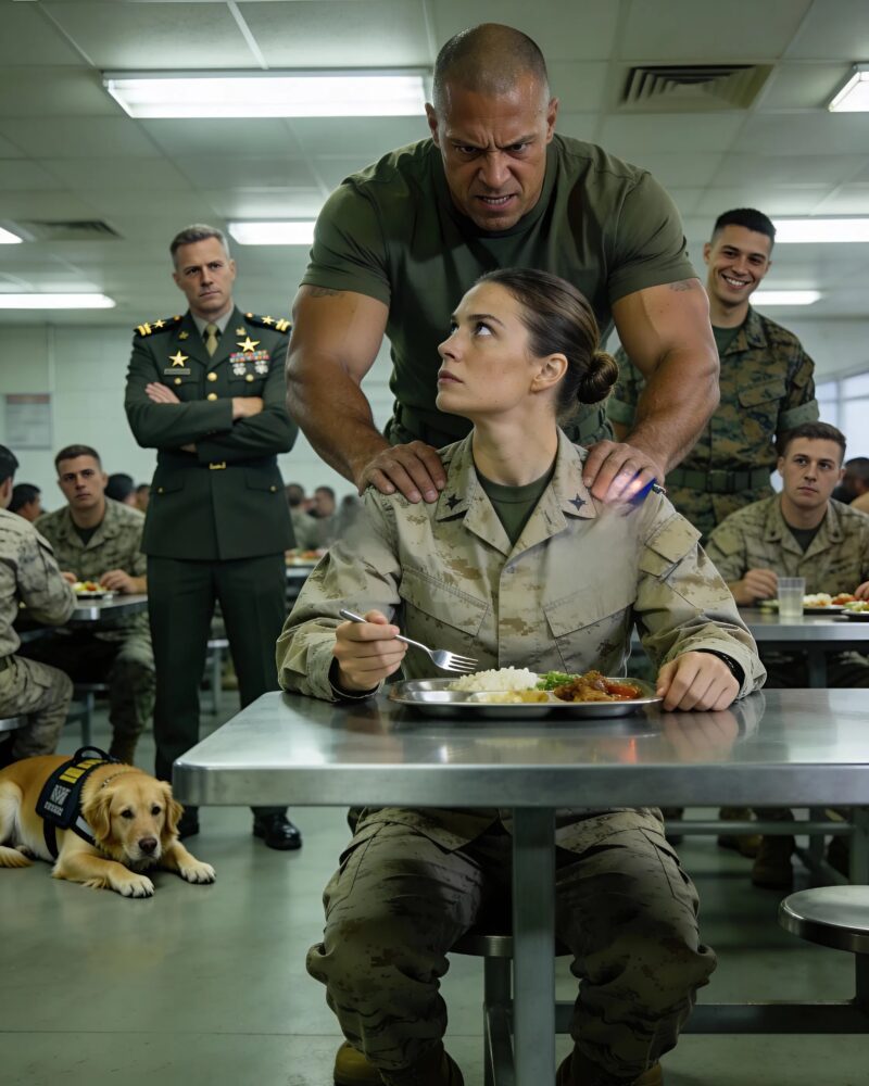 They mocked her in the mess hall, ridiculing her award as if it were just a “participation trophy”