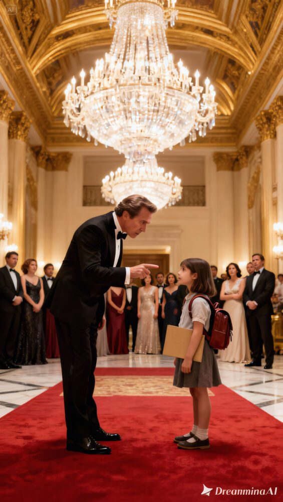 The president mocked a young girl who said she was his boss — until the board of directors intervened…