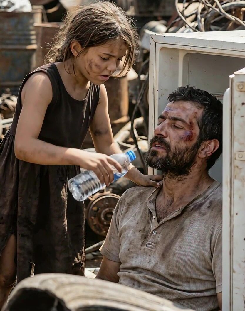 A poor little girl in a dump found a man locked in an abandoned refrigerator — what she did next changed two lives forever