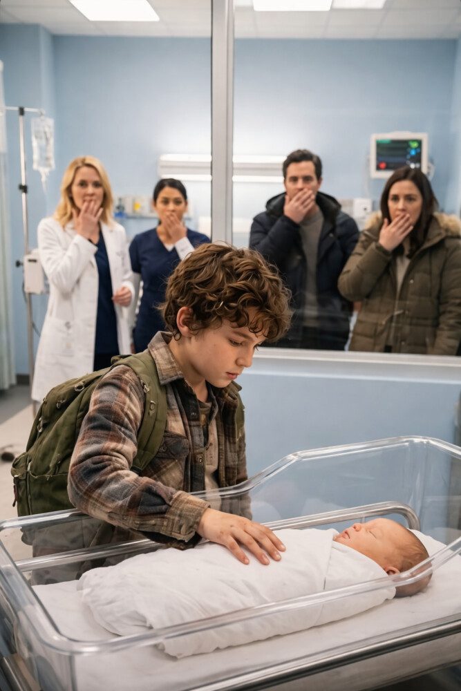 Eight of the city’s best doctors had already given up on a billionaire’s baby… until a street boy noticed a detail that no one had seen