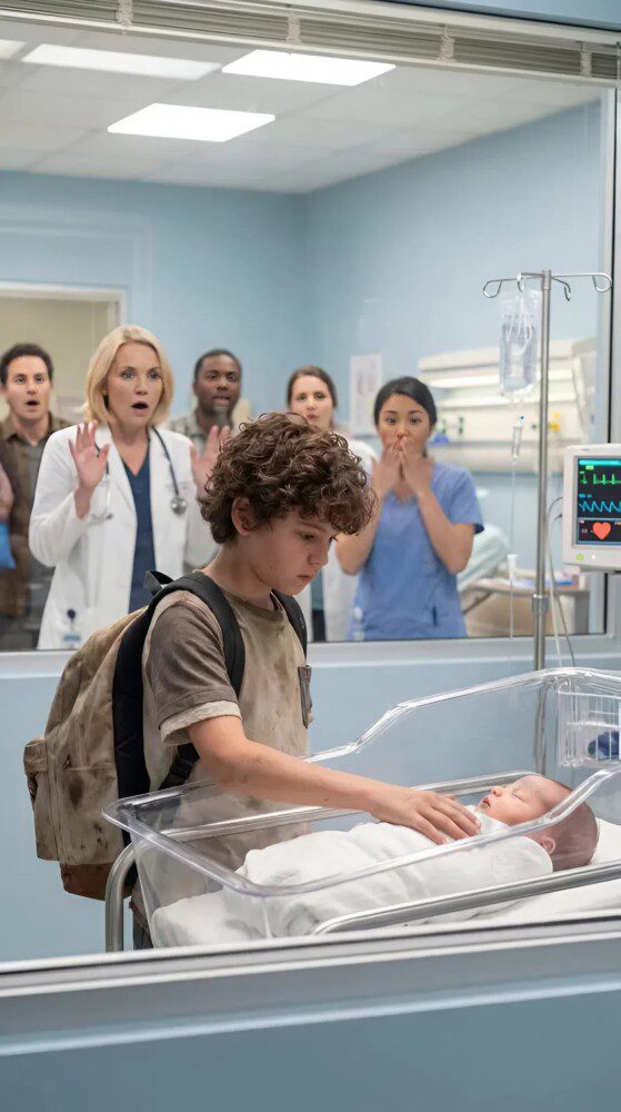 Eight of the city’s best doctors had already given up on a billionaire’s baby… until a street boy noticed a detail that no one had seen