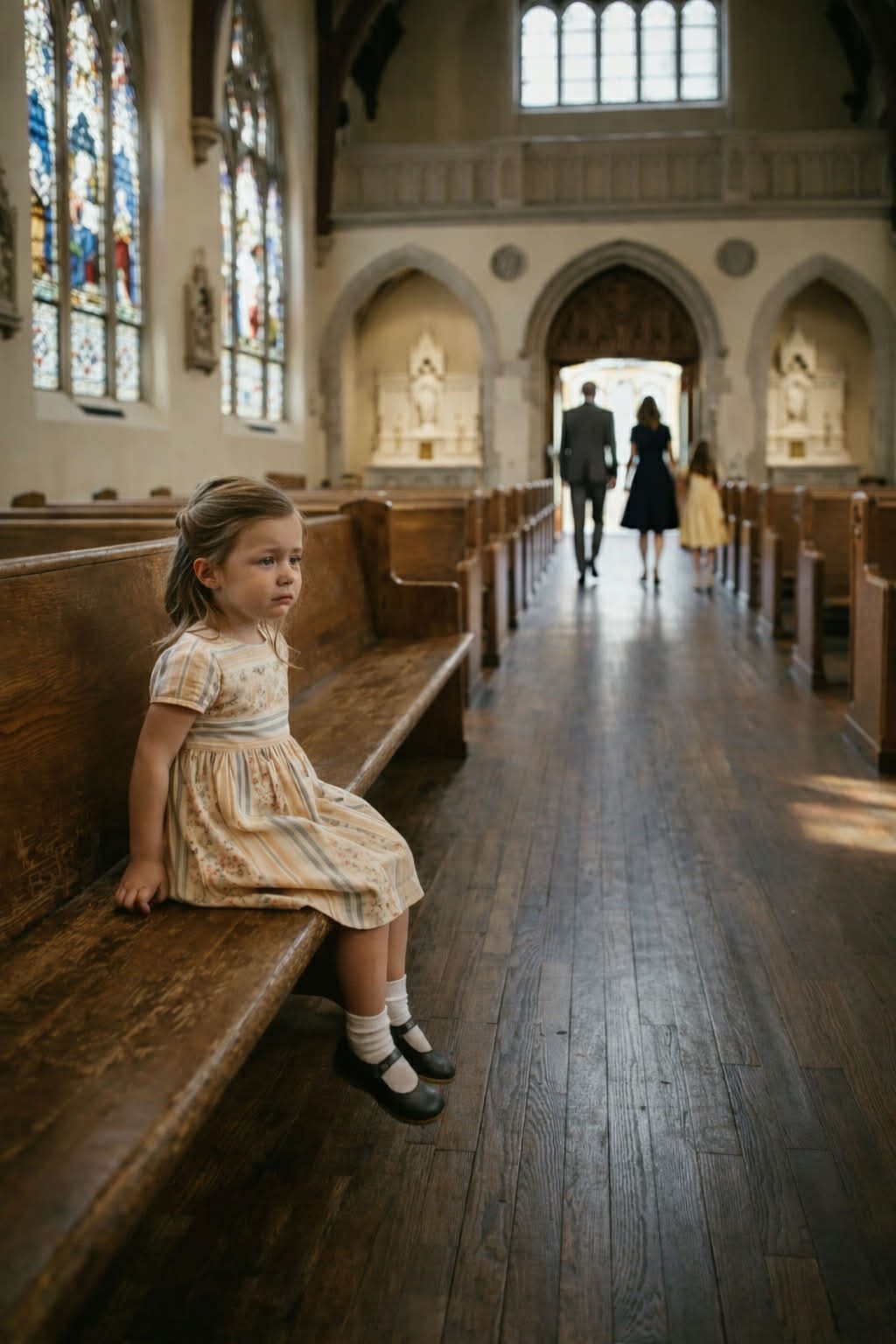 “My mother left me in a church at five years old, smiling and saying: ‘God will take care of you’…