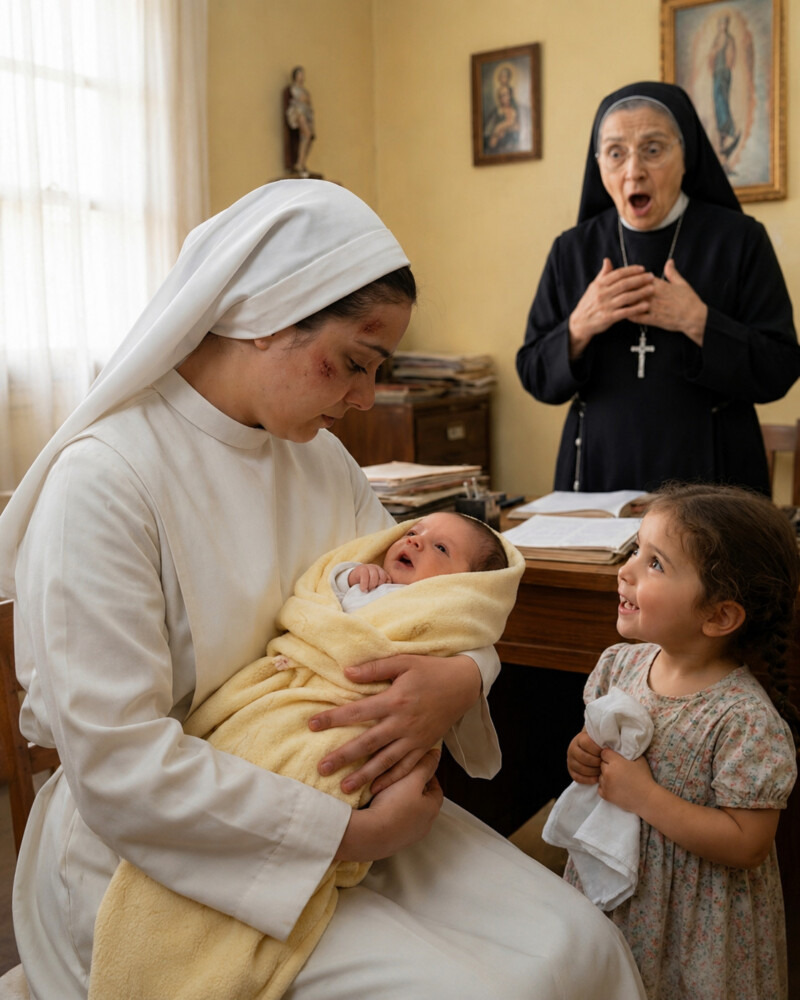 Sister Isabella became pregnant for the second time, even though no man had ever entered the monastery
