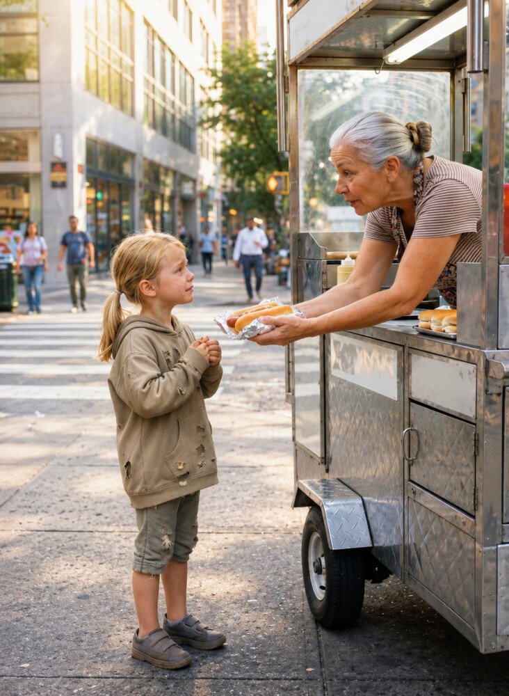 “Someday I will pay you back. I promise you” — A little hungry girl said these words with tears in her eyes…