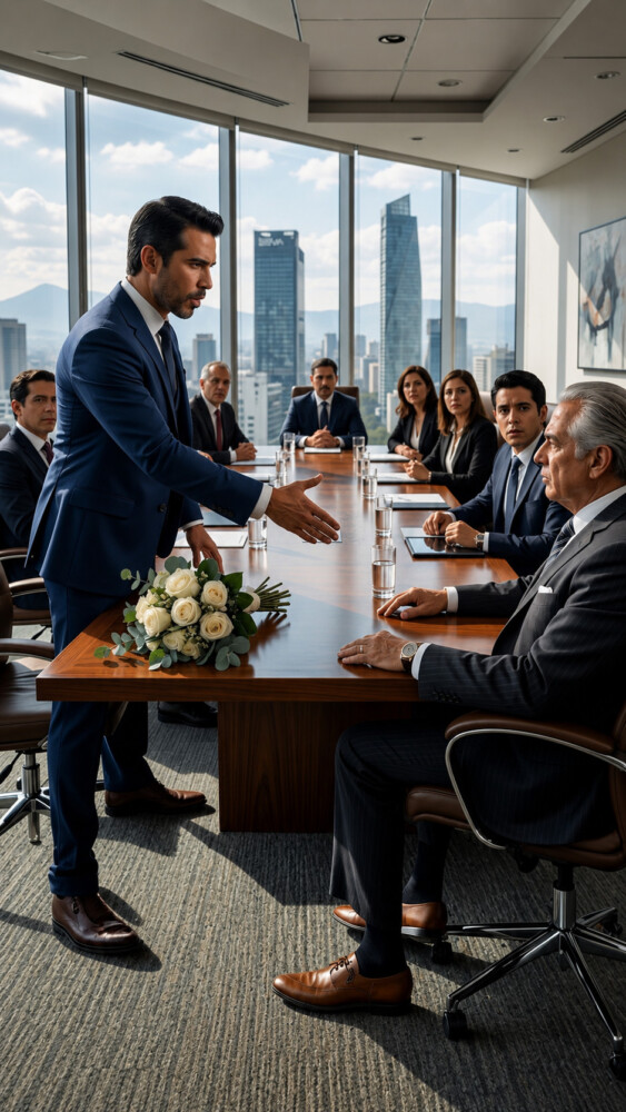 “I don’t shake hands with low-level employees,” declared Alexander Reid in front of the entire board of directors