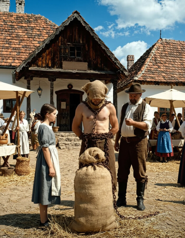 A widow frees a stranger for a coin… but what happens at dawn shakes the whole village