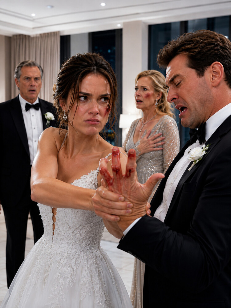 Three hours after her wedding, she discovers the violence in her husband’s family—then reveals a financial secret that shakes their entire empire